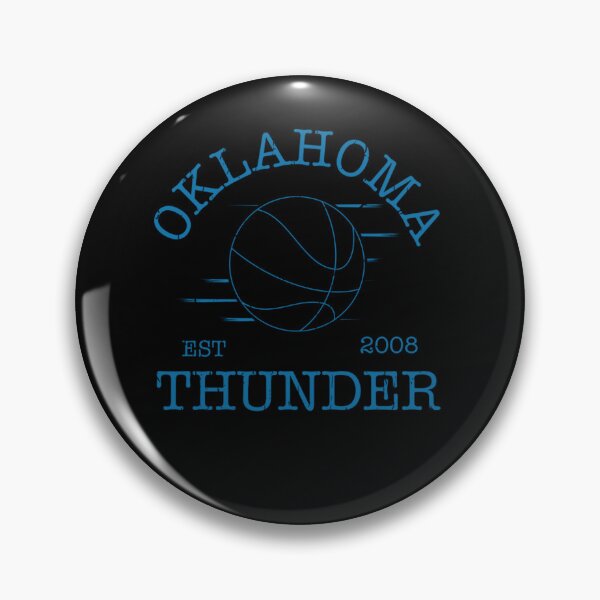 Item preview, Oklahoma Thunder Est Two Thousand Eight Poster Design designed and sold by JayiaGribbleu.