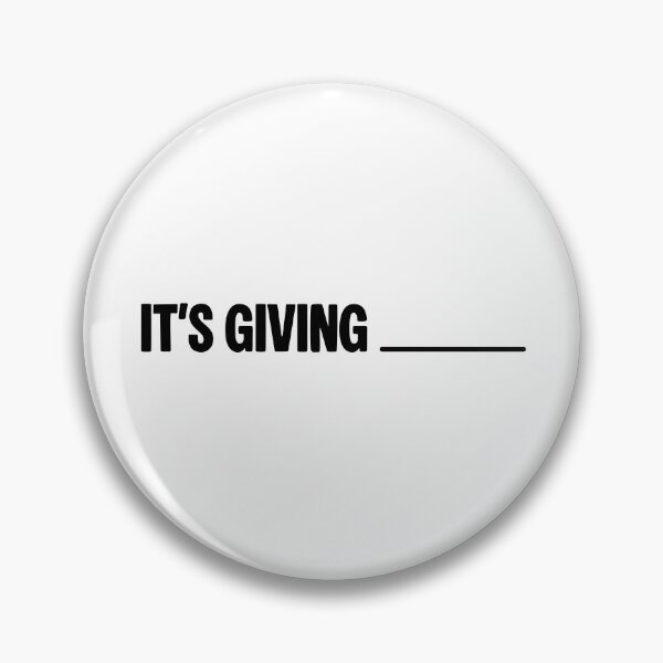 Item preview, It's Giving... Fill in the Blanks designed and sold by Memes N Lore .