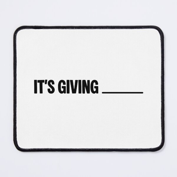 Item preview, It's Giving... Fill in the Blanks designed and sold by Memes N Lore .