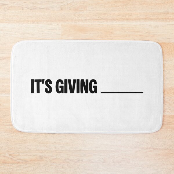 Item preview, It's Giving... Fill in the Blanks designed and sold by Memes N Lore .