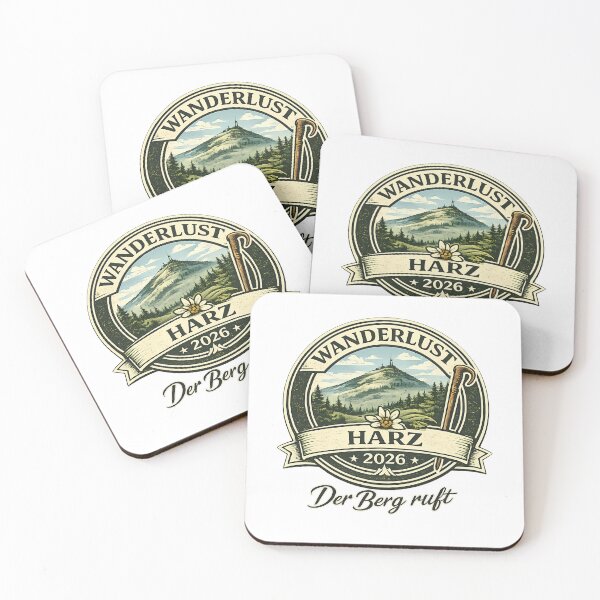 Item preview, Wanderlust Harz Hiking Brocken Vintage Tea designed and sold by Divertix.