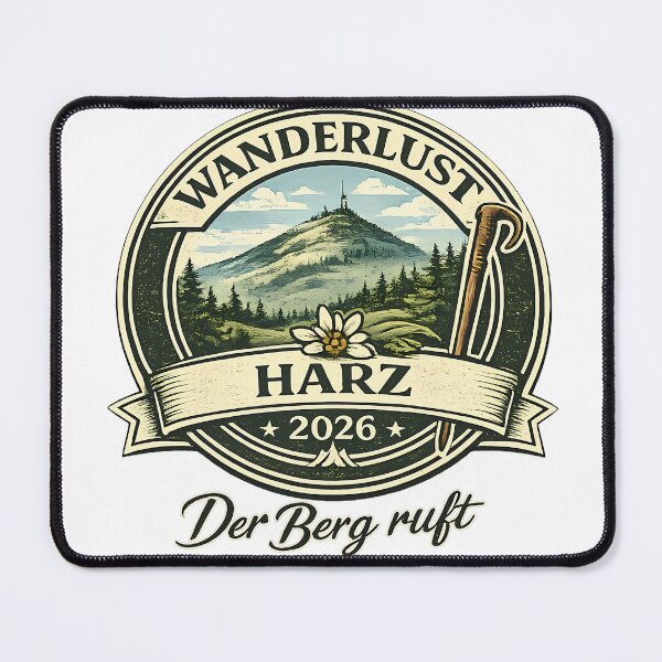 Item preview, Wanderlust Harz Hiking Brocken Vintage Tea designed and sold by Divertix.