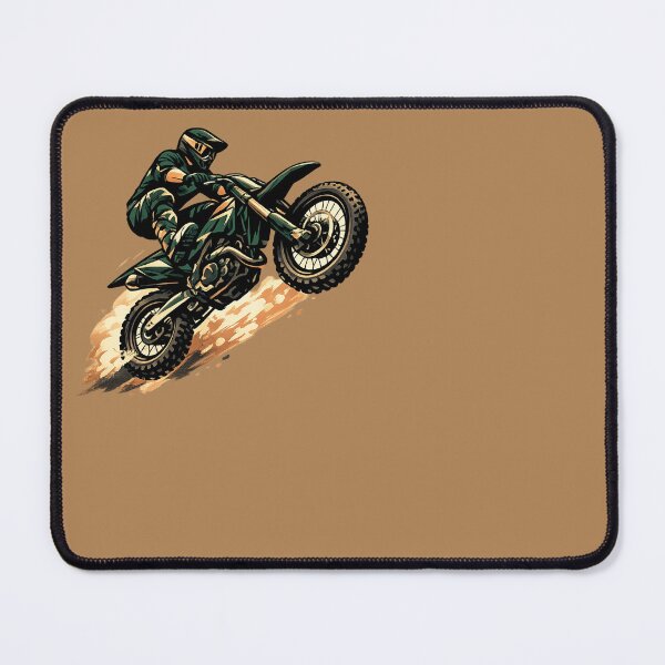 Item preview, Vintage Motocross Jump Rider | Premium Dirt Bike Freedom Design designed and sold by SilentPowerArt.