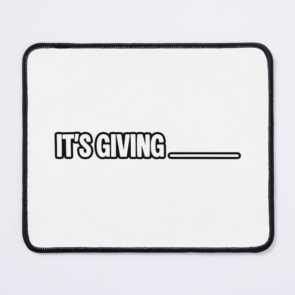 Item preview, It's Giving... Fill in the Blanks, Outline designed and sold by Memes N Lore .