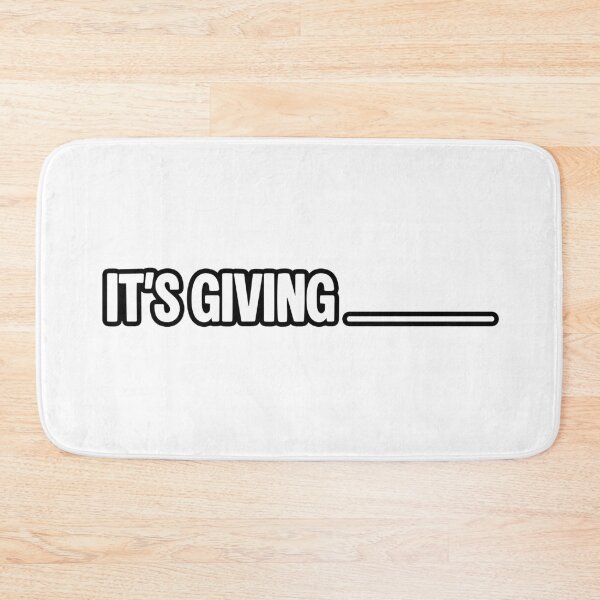 Item preview, It's Giving... Fill in the Blanks, Outline designed and sold by Memes N Lore .