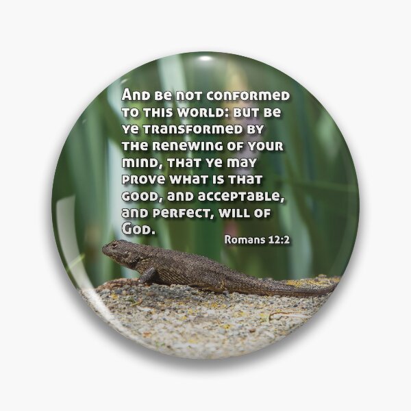 Item preview, Romans 12 2 Be Not Conformed But Be Ye Transformed designed and sold by InsprtnlArtbyDP.