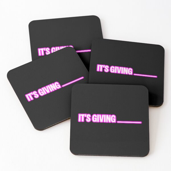 Item preview, It's Giving... Fill in the Blanks, Outline Pink designed and sold by Memes N Lore .