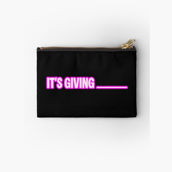 Item preview, It's Giving... Fill in the Blanks, Outline Pink designed and sold by Memes N Lore .