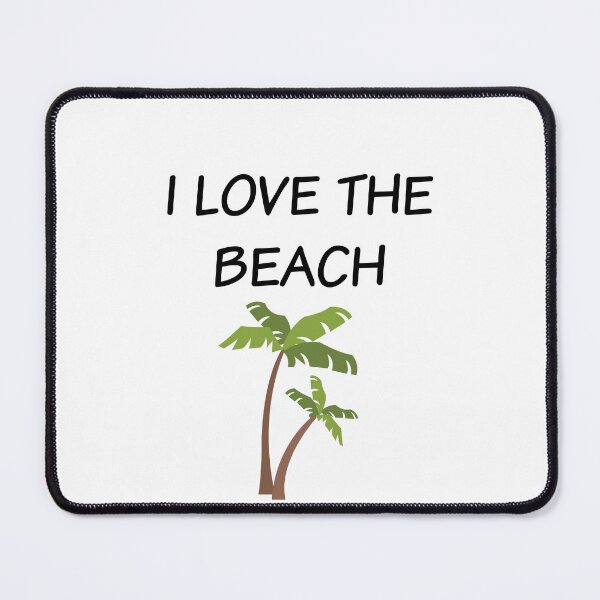 Item preview, I LOVE THE BEACH designed and sold by binmaster3000.