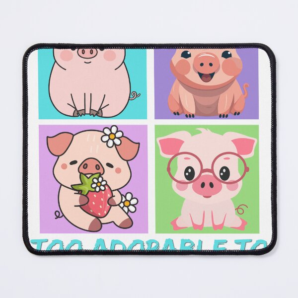 Item preview, Four tiny piggies spreading maximum cuteness designed and sold by LEEVISWA.