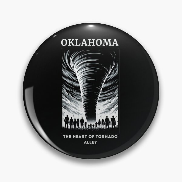 Item preview, Oklahoma Tornado Alley Storm Graphic Poster Design Today designed and sold by JayiaGribbleu.