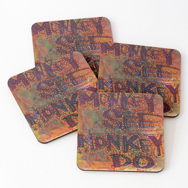 Item preview, Monkey See, Monkey Do designed and sold by ElvisSantanaArt.