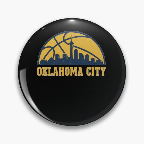 Item preview, Oklahoma City Skyline Ball Graphic Poster Design Today designed and sold by JayiaGribbleu.