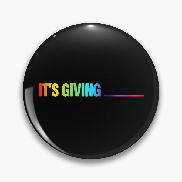 Item preview, It's Giving... Fill in the Blanks, Rainbow designed and sold by Memes N Lore .