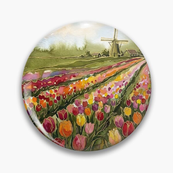 Item preview, Tulip field designed and sold by GraphicsClub.