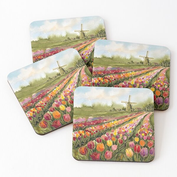 Item preview, Tulip field designed and sold by GraphicsClub.