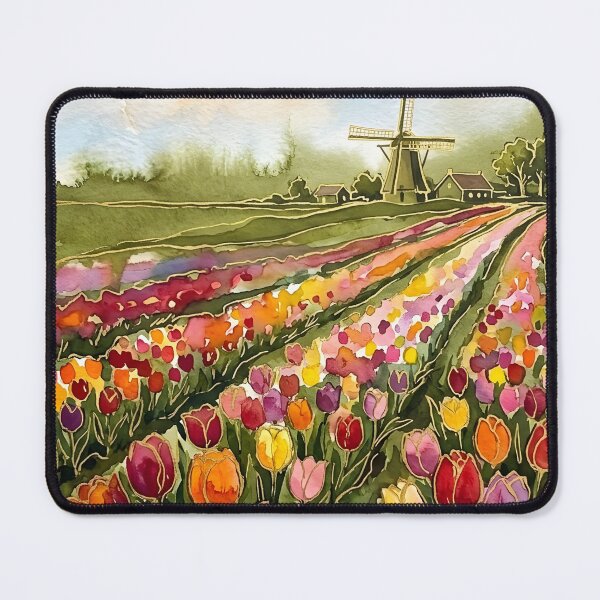 Item preview, Tulip field designed and sold by GraphicsClub.