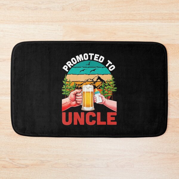 Item preview, Promoted To Uncle Retro Beer Toast Sunset Family Celebration designed and sold by zamiokaline.