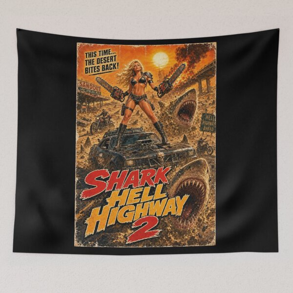 Item preview, Shark Hell Highway 2 - Action Horror B Movie designed and sold by FilMate.