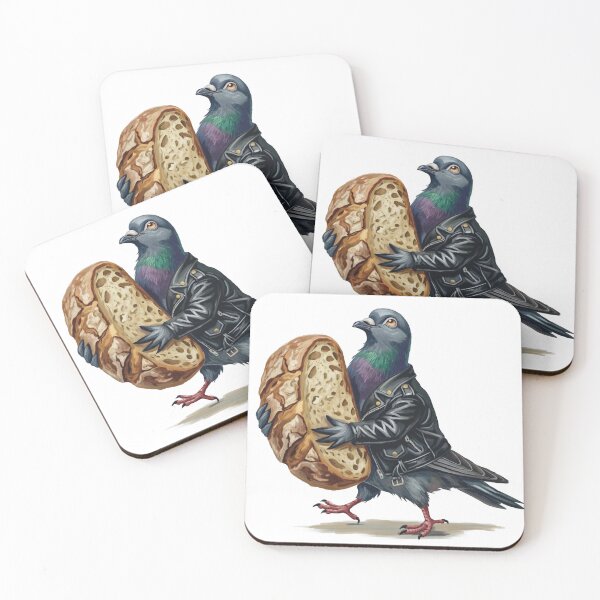 Item preview, Street King Pigeon designed and sold by NatureBrushbyMariela.