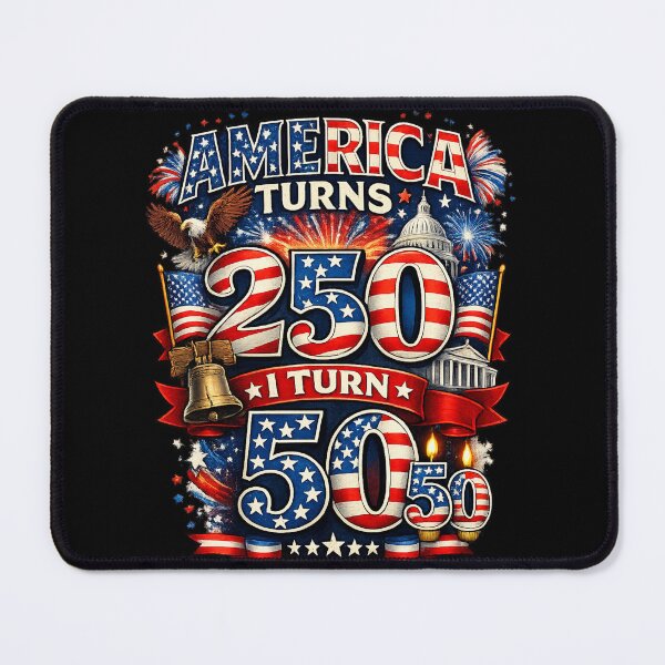 Item preview, America Turns 250 I Turn 50 Retro designed and sold by super-think.