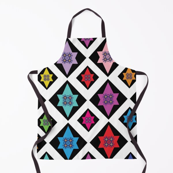 Item preview, Vibrant Geometric Star Mosaic Pattern designed and sold by NornAxiom.