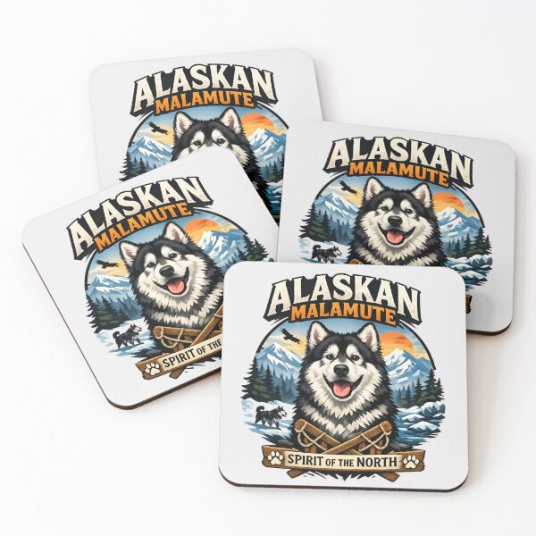 Item preview, Alaskan Malamute - Spirit of the North Mountain Wilderness Dog designed and sold by SidTastic .