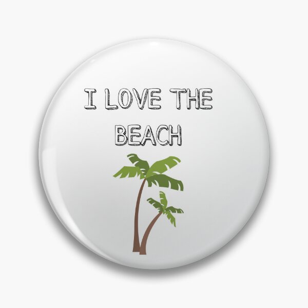 Item preview, I LOVE THE BEACH designed and sold by binmaster3000.