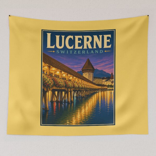 Item preview, Lucerne - Switzerland designed and sold by GoodOldVintage.