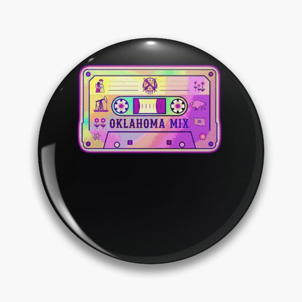 Item preview, Oklahoma Retro Cassette Tape Graphic Poster Design Today designed and sold by JayiaGribbleu.