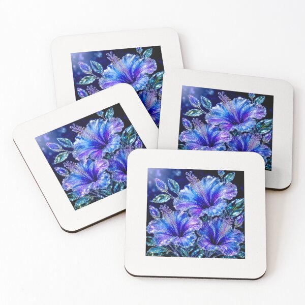 Item preview, Blue Crystal Hibiscus Garden #11 designed and sold by Helios Be. Lavsh.