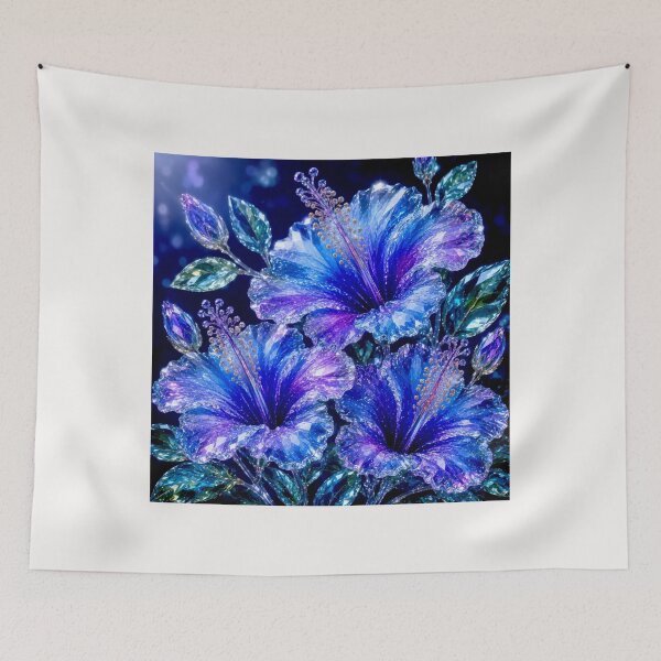 Item preview, Blue Crystal Hibiscus Garden #11 designed and sold by Helios Be. Lavsh.