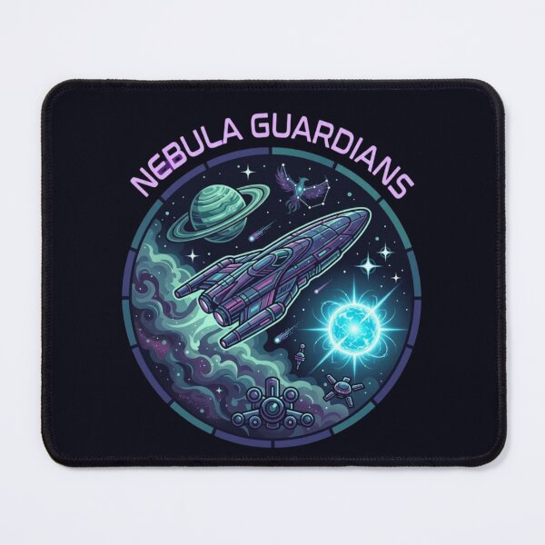 Item preview, Nebula Guardians – Cosmic Space Emblem designed and sold by Dogandesighn.