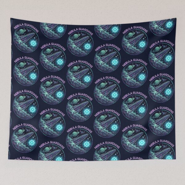 Item preview, Nebula Guardians – Cosmic Space Emblem designed and sold by Dogandesighn.
