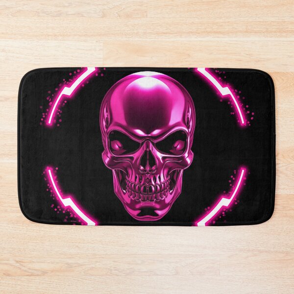 Item preview, Neon Reaper – Pink Cyberpunk Skull designed and sold by Mark Cannon.