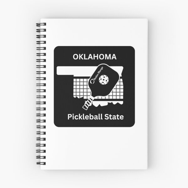 Item preview, Oklahoma Pickleball State Paddle Graphic Poster Design Today designed and sold by JayiaGribbleu.