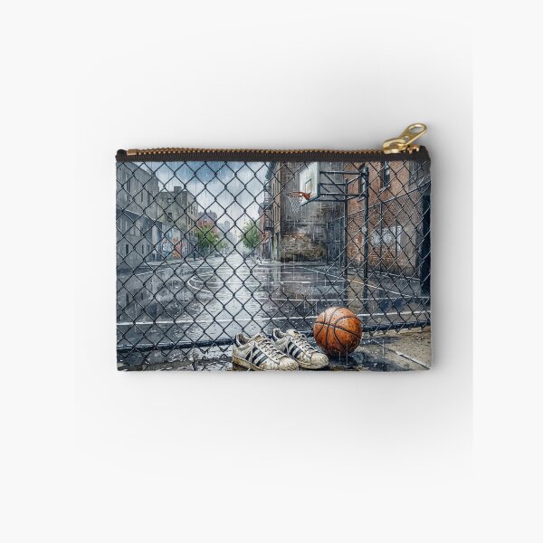Item preview, Vintage Basketball Sneakers And Basketball In Rain designed and sold by Home Decor Art.