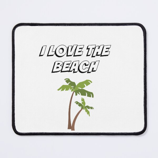 Item preview, I LOVE THE BEACH designed and sold by binmaster3000.