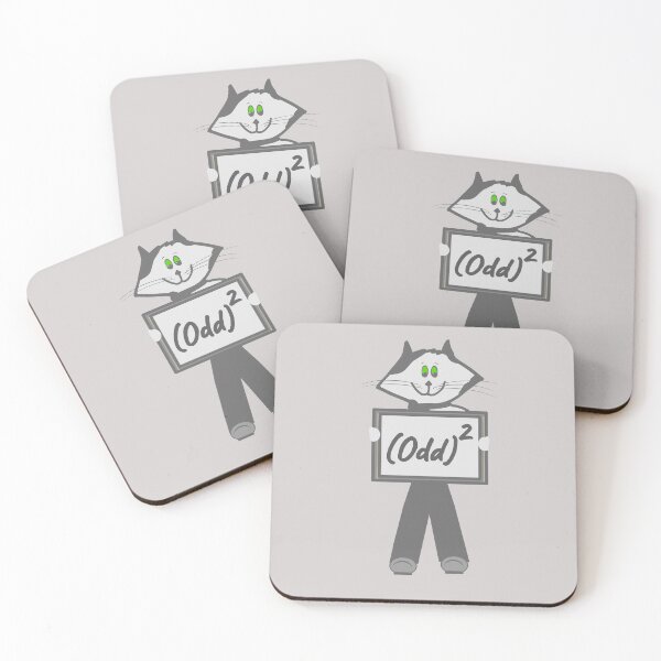 Item preview, Odd Squared Cat  designed and sold by Odd-Squared.