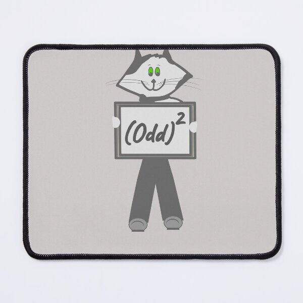 Item preview, Odd Squared Cat  designed and sold by Odd-Squared.