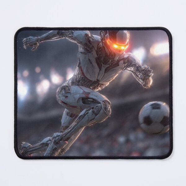 Item preview, Next Gen Athlete | Cyborg Football Champion | AI Soccer Robot Future Sports designed and sold by RAMHEARTS.