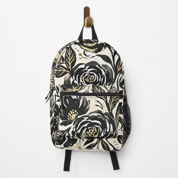Item preview, Black and White Floral Pattern designed and sold by GraphicsClub.