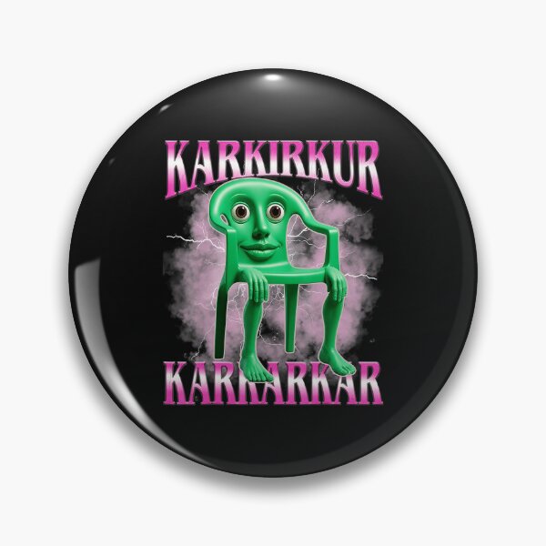 Item preview, Cursed Green Chair Creature Retro Meme Chaos designed and sold by Masonixem.