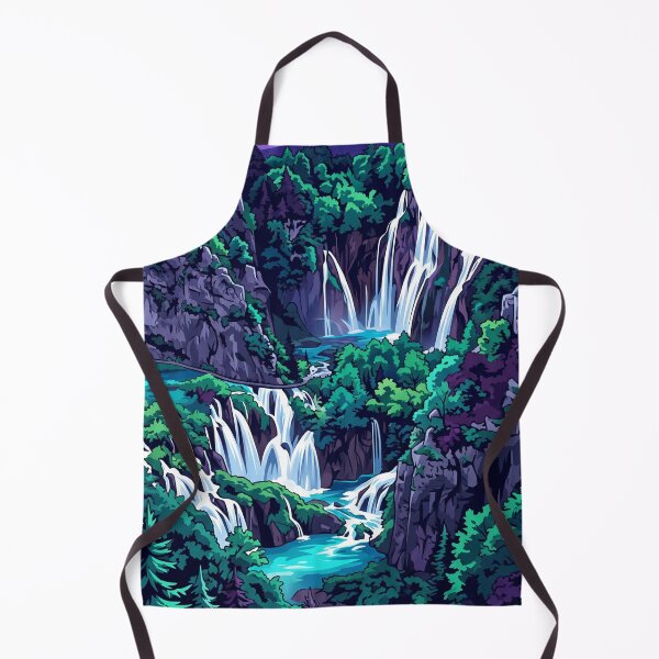 Item preview, Plitvice Lakes Stormy Twilight Waterfalls - Croatia designed and sold by SpiriTravels.