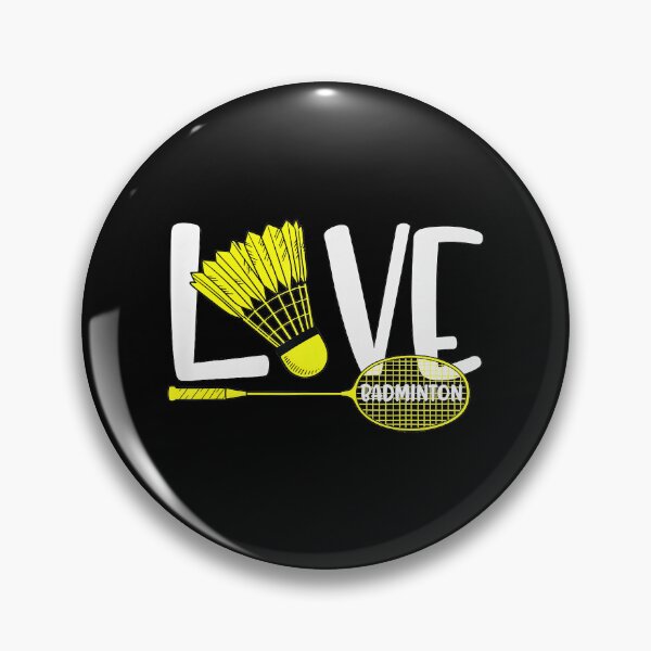 Item preview, Love Badminton Cute Shuttlecock and Racket Sports Player designed and sold by allistermariam.