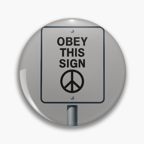 Item preview, OBEY THIS SIGN, designed and sold by BabaSoti.