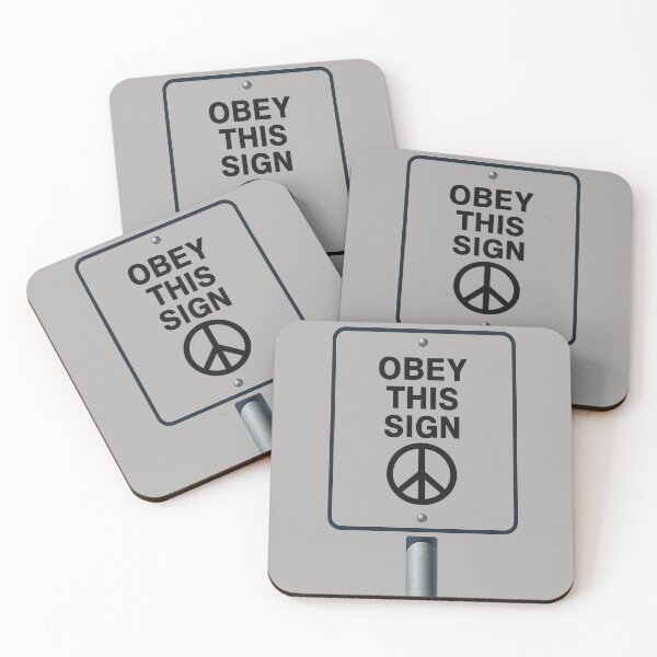 Item preview, OBEY THIS SIGN, designed and sold by BabaSoti.