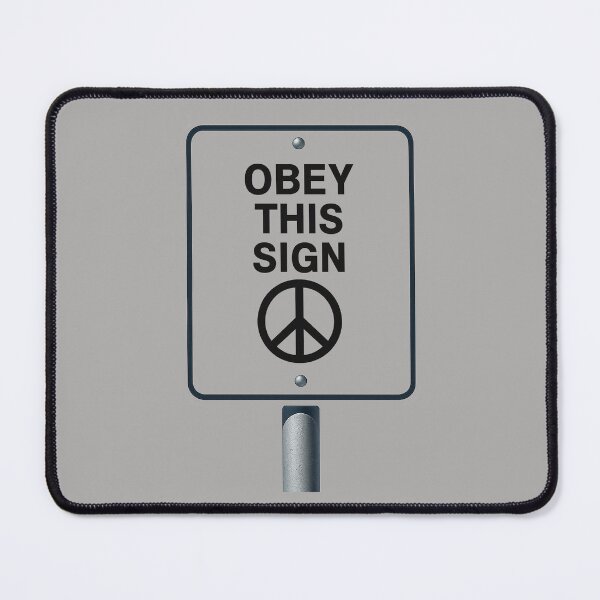 Item preview, OBEY THIS SIGN, designed and sold by BabaSoti.