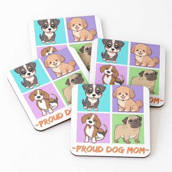 Item preview, Cute puppies celebrating proud pet parenthood designed and sold by LEEVISWA.