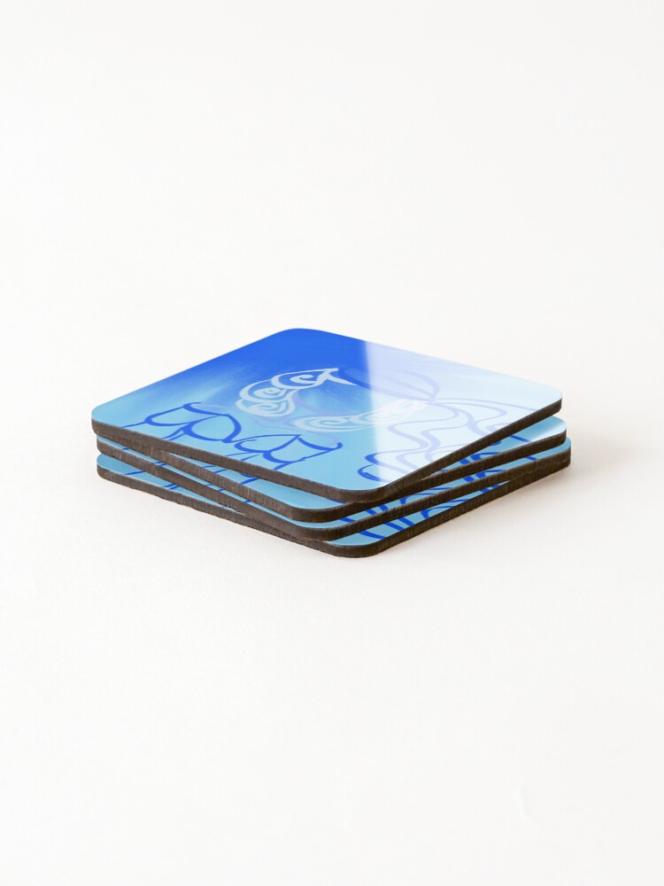 Thumbnail 4 of 5, Coasters (Set of 4), Abstract Pirate designed and sold by TooLocalToFail.